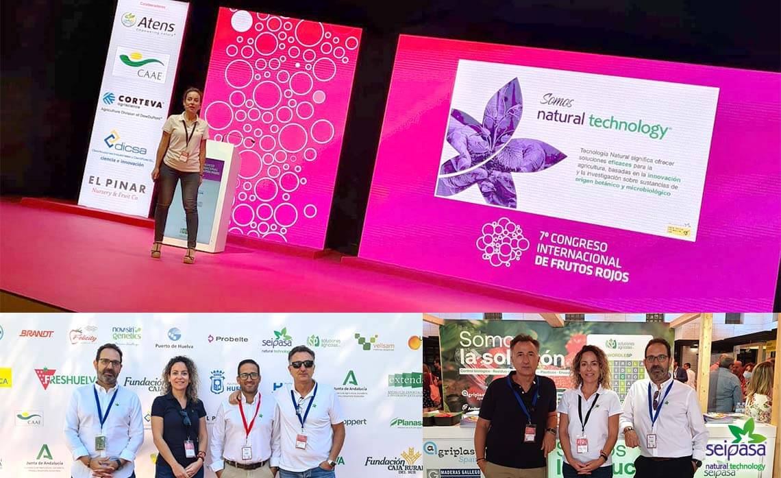 Seipasa presents its integrated biostimulation strategy for berries at the 7th Berry Fruit Congress in Huelva