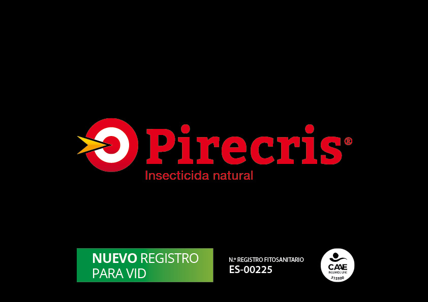 Seipasa obtains the extension of its Pirecris bioinsecticide label in Spain for the control of Cicadellidae in vines